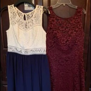 Dresses - Size 8 and Size 4